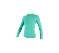 O'NEILL 2026 Womens Basic Skins Long Sleeve Rash Vest - Holiday Green