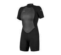 O'NEILL 2026 Womens Reactor-2 2mm Back Zip Shorty Wetsuit - Black/Punk Pink