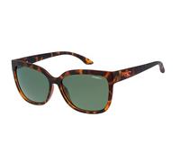 O'NEILL 9034 Women's Polarized Oversized Trendy Butterfly Sunlgasses, 57 mm, Matte Tortoiseshell, UV400 Protection