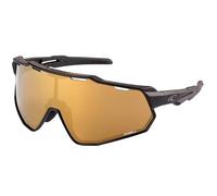 O'NEILL 9040 Sports Wrap Shield Sunglasses for Men, Women UV400 Protection for Cycling, Running, 141mm, Gold Mirror Lens