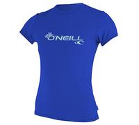 O'NEILL Basic Skins S/S Rash Tee Tahitian Blue LG (US 9-11)