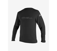 O´neill Wetsuits Basic Skins Rash Tee Long Sleeve Rash Guard Black XS Men