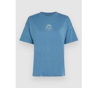 O´neill Beach Vintage Short Sleeve T-shirt Blue XS Woman