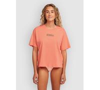O´neill Boxy Back Print Short Sleeve T-shirt Orange M Woman