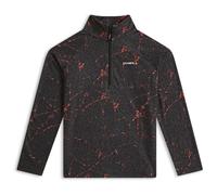 O'Neill - Boy's FWC'Cruz Printed Halfzip Fleece - Fleece jumper size 116, black/grey