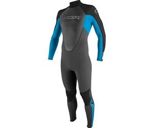 O'Neill Boy's Reactor 3/2 Full Wetsuit - Graphite/Tahiti/Black, 10 Years