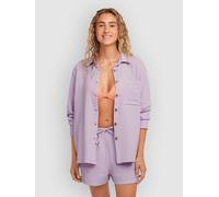 O´neill Brenda Structured Long Sleeve Shirt Purple L Woman