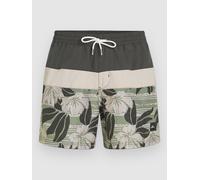 O'Neill Cali Block 15'' Boardshorts green dusty flower XL