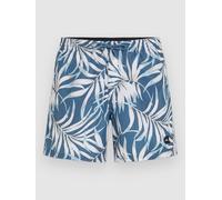 O'Neill Cali Floral 16'' Boardshorts blue dipped leaves S