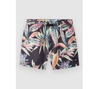 O'Neill Cali Print 13'' Kids Boardshorts black tropical flower 176