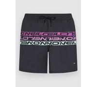 O'Neill Cali Stripe 16'' Boardshorts prp upside down clean M