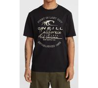 O'Neill Cali Wave T-shirt Black Out size L | Print T-Shirts Outlet | Men | Black L