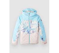 O'Neill Carbonite Kids Jacket blue wave colour block 116