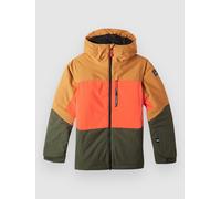 O'Neill Carbonite Kids Jacket rich caramel colour block 116