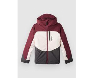 O'Neill Carbonite Kids Jacket windsor wine colour block 152