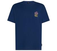 O´neill Chest Print Short Sleeve T-shirt Blue M Men