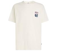 O´neill Chest Print Short Sleeve T-shirt White M Man