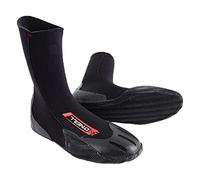 O'Neill Wetsuit Boots Epic 3mm Round Toe - Lightweight Fluid Foam Double Layer - Unisex Black