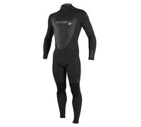 O'Neill Wetsuits Men's Epic 4/3 Back Zip Full Wetsuit, Black, Medium Tall