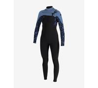O´neill Wetsuits Epic 4/3 Mm Long Sleeve Chest Zip Neoprene Suit Blue 8 Woman