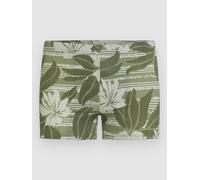 O'Neill Essentials Floral Racer Boardshorts green tonal dusty flower S