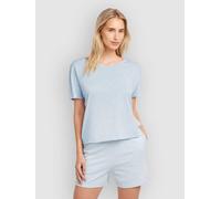 O´neill Essentials Script Scoop Neck Short Sleeve T-shirt Blue XS Woman
