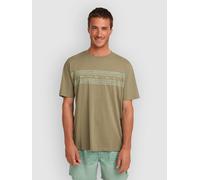 O´neill Flower Stripe Short Sleeve T-shirt Brown M Men