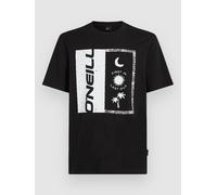 O´neill 2850293 Front Print Short Sleeve T-shirt Black XL Men