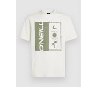 O'Neill Front Print T-Shirt snow white XXL