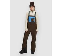O'Neill Fwc'Peak Bib Pants coffee bean colour block L