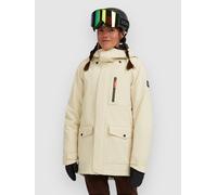 O´neill Fwc Peak Snow Jacket Beige S Woman