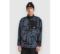 O'Neill Fwc'Play Hyper Half-Zip Fleece Sweater pink legacy L