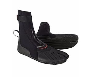 O'NEILL Heat 3mm Split Toe Neoprene Boot with Textured Rubber Sole for Cold Water Surfing, Paddleboarding, Snorkeling, and Any Water Activities