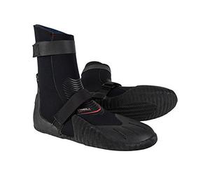 ONeill Heat 5MM Round Toe Wetsuit Boot Boots Black - Unisex - Anti-flush shin strap. 5mm - Torsion control forefoot - Footwear Size - 7