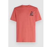 O'Neill Hybrid Logo T-Shirt red orcher S