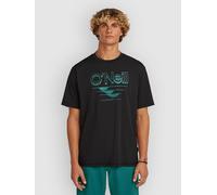 O´neill Hybrid Upf Polygiene Graphic Uv Short Sleeve T-shirt Black XS Men