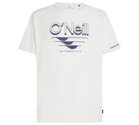 O´neill Hybrid Upf Polygiene Graphic Uv Short Sleeve T-shirt White M Men