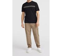 O´neill Ikat Stripe Short Sleeve T-shirt Black M Men
