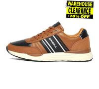 O'NEILL Mens Key West Low Trainers Brown 7 UK