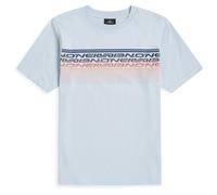 O'Neill - Kid's Logo Stripe T-Shirt - T-shirt size 140, grey