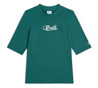 O´neill Short Sleeve Rash Guard Green 10 Years Kids