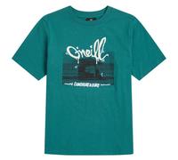 O'Neill - Kid's Slub Graphic T-Shirt - T-shirt size 164, turquoise