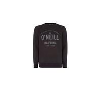 O'NEILL LM Hensley Crew Sweatshirt Men's Sweatshirt, mens, 0A1408, Black Out, XS
