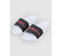 O´neill Logo Slides White,Black EU 37 Men