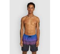 O´neill Logo Stripe 16´´ Swimming Shorts Blue,Grey M Men