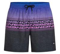 O´neill Logo Stripe 16´´ Swimming Shorts Blue,Grey XL Man