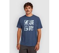 O´neill Melange Front Print Short Sleeve T-shirt Blue S Men
