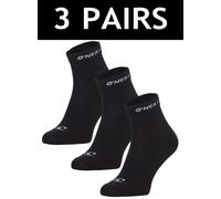 O'NEILL | Mens Black 3 PACK Quarter Sneaker Trainer Socks | UK 9-11 EU 43-46