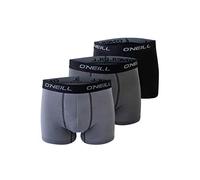 O'Neill Men's Boxer Briefs (Pack of 3), Grey/Black (6569), XXL