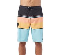 O'NEILL Mens Lennox Stripe 21 Boardshorts, Turquoise, 31